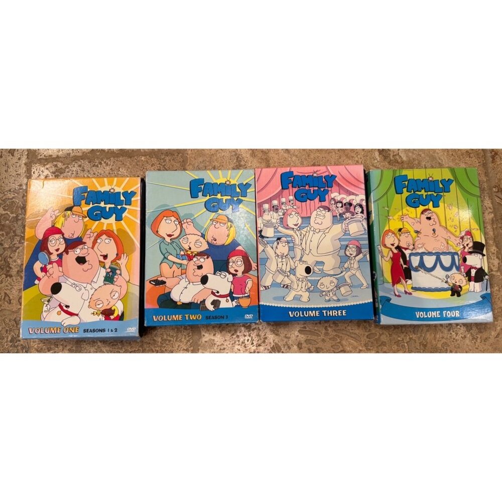 Family Guy DVD Collection Volumes 1-4 Seasons 1-5